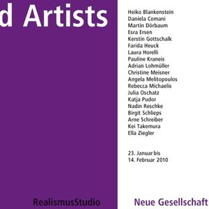 Selected Artists 2009, Rebecca Michaelis, Nicola Kuhn, 2010